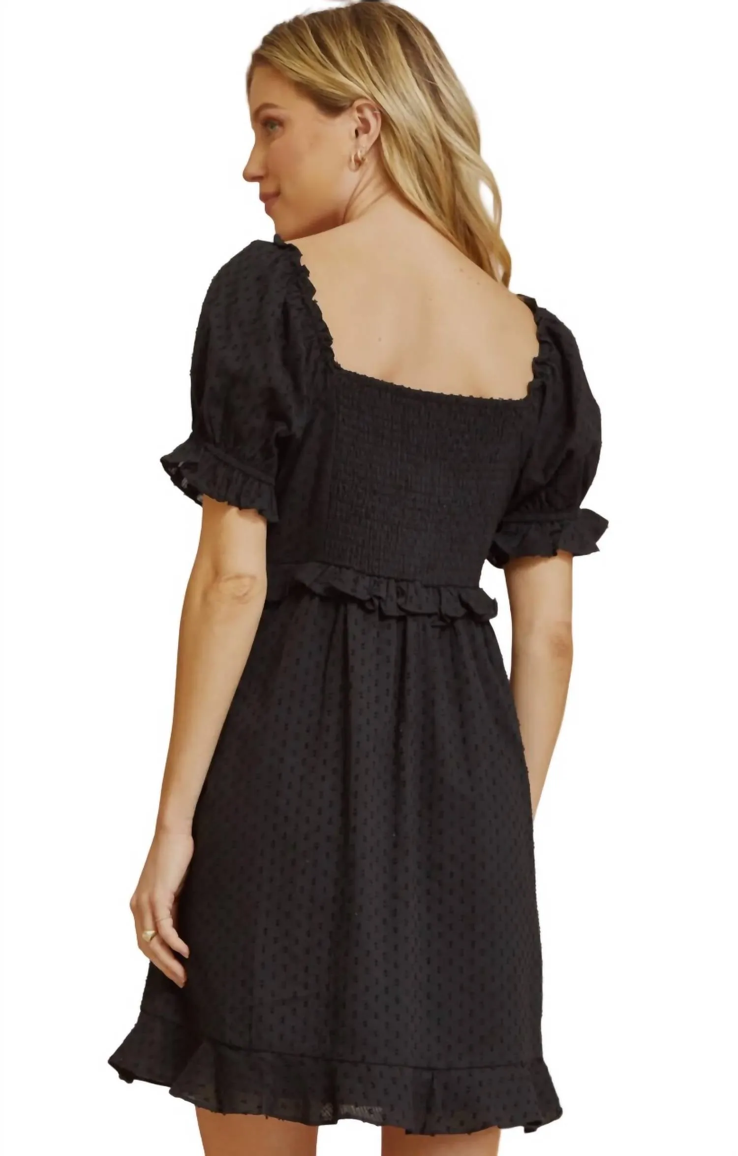 Andree By Unit - It's Cocktail Hour Ruffle Detail Dress