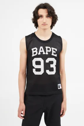 Black Mesh Logo Tank