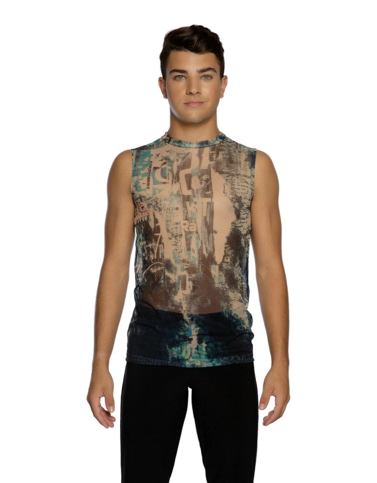 Grime Mesh Boys Tank