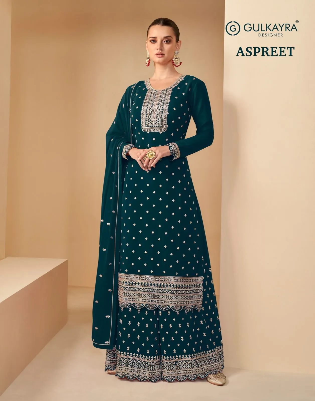 GULKAYRA DESIGNER ASPREET 7172 SERIES SUIT