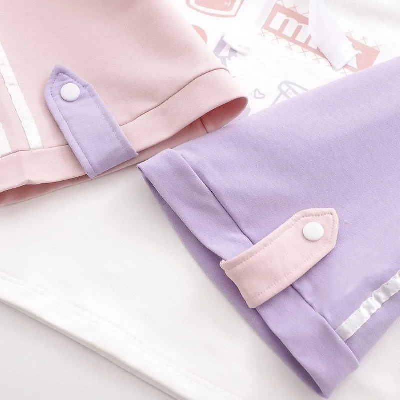 Harajuku Kawaii Teen Girl Hoodies