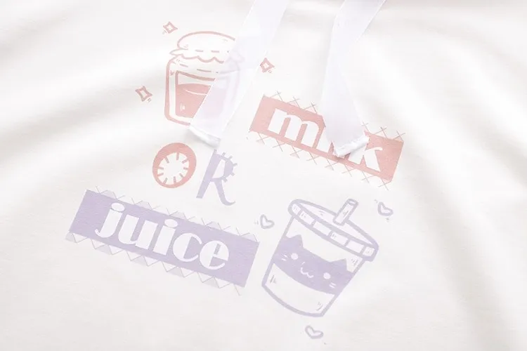 Harajuku Kawaii Teen Girl Hoodies