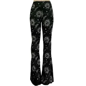 Hellz Bellz Celestial Sun And Moon Bell Bottom Flares