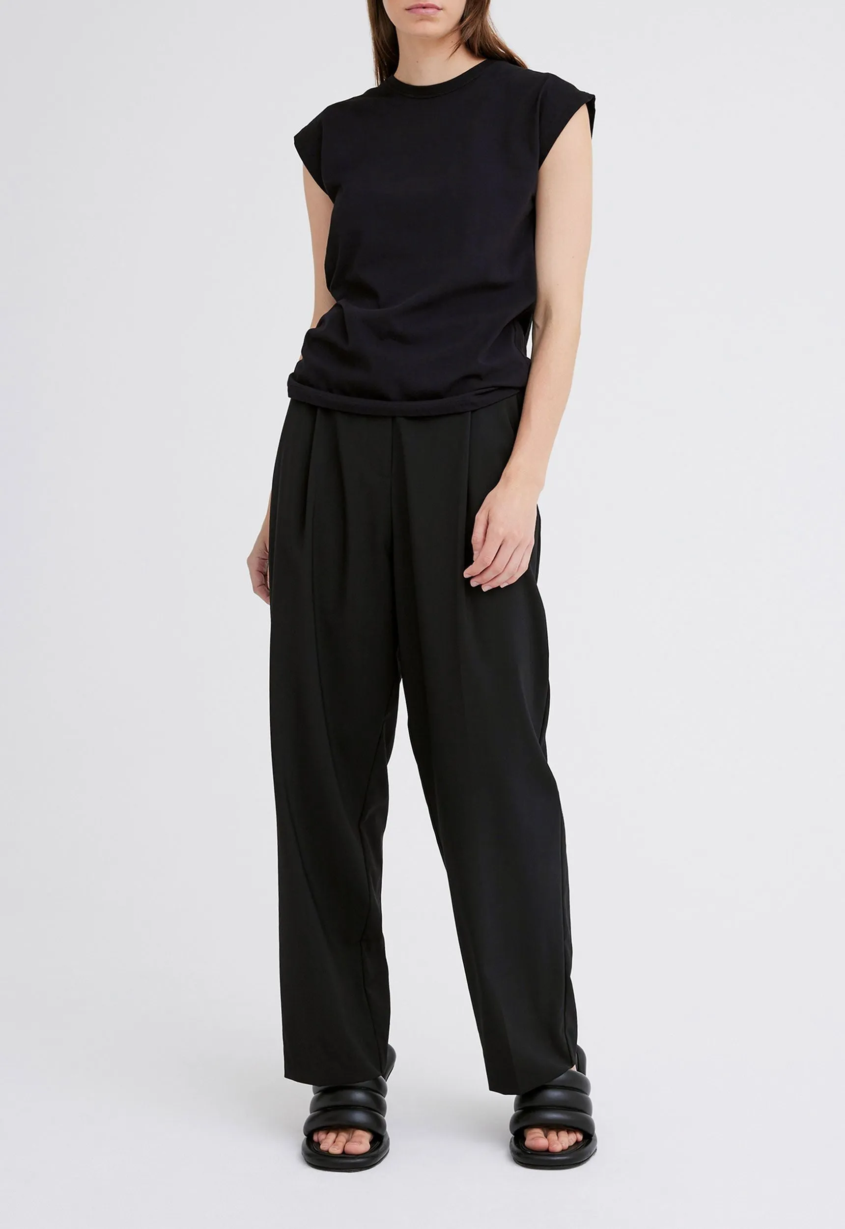 Jac   Jack Flex Organic Cotton Tee - Black