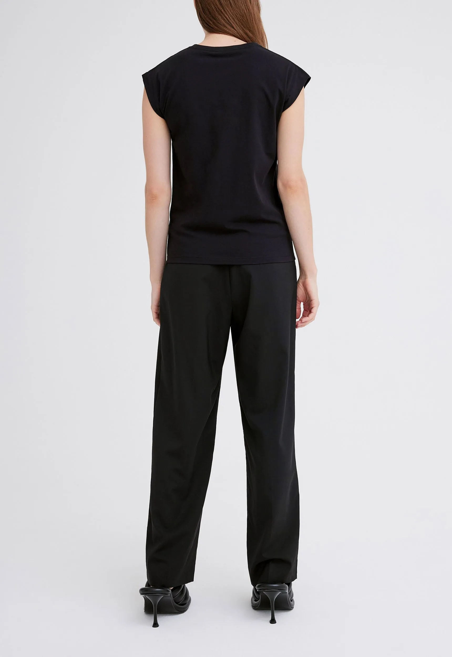 Jac   Jack Flex Organic Cotton Tee - Black