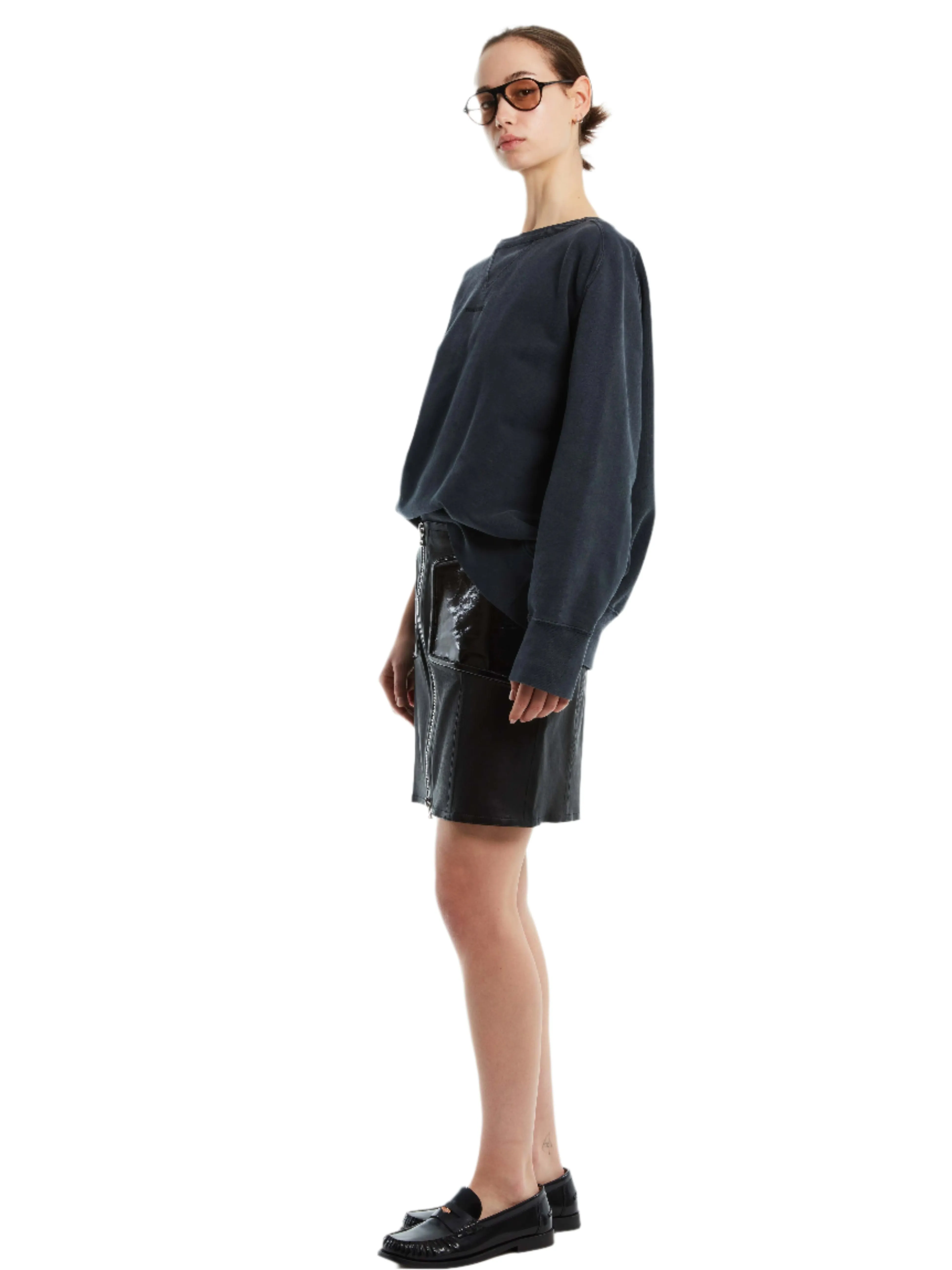 LEATHER SKIRT