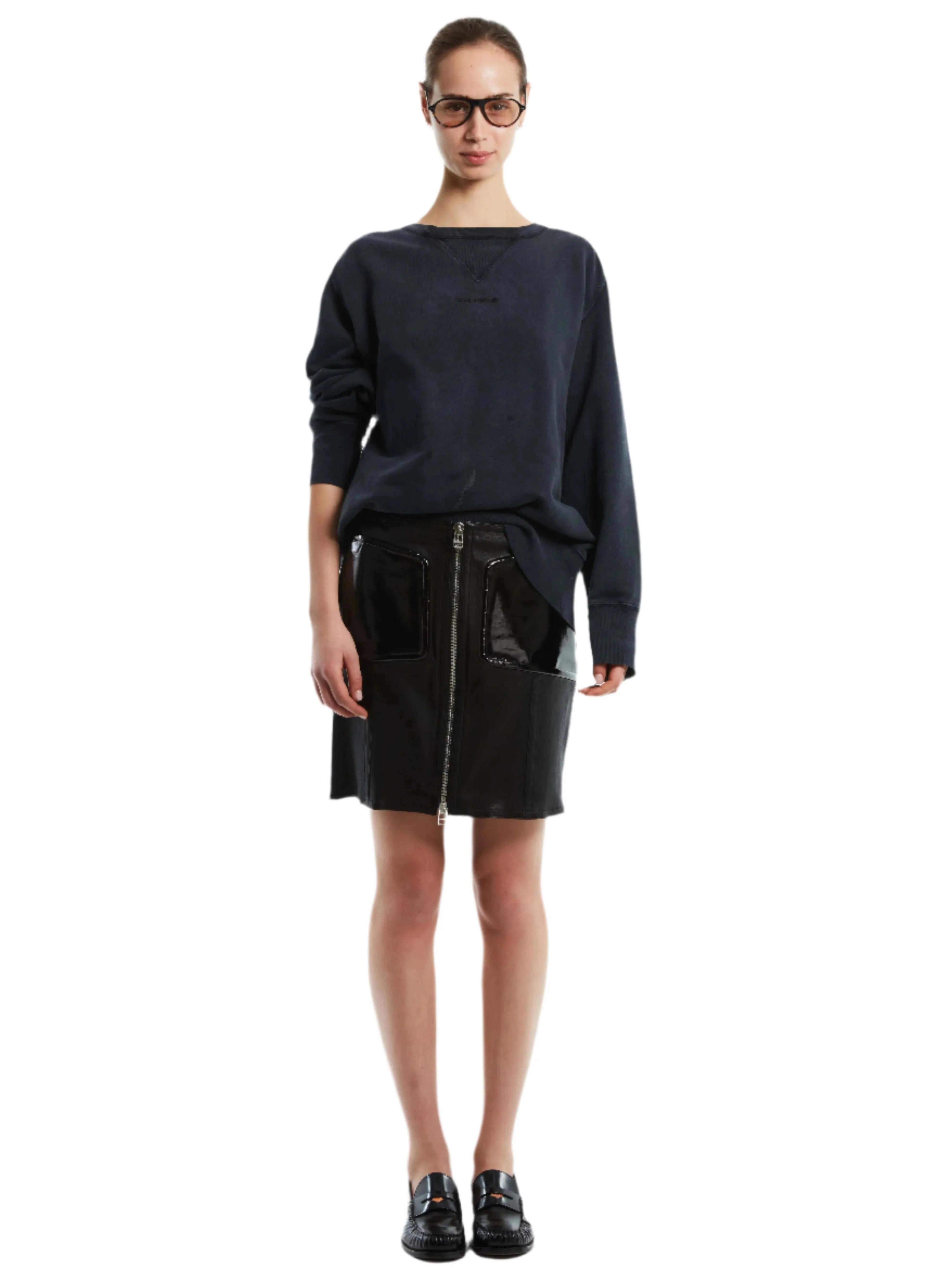 LEATHER SKIRT