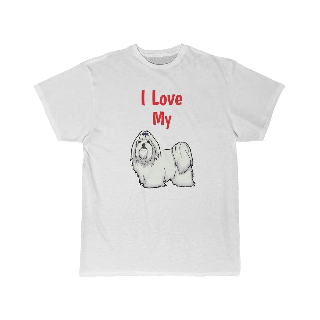 Maltese Men's Short Sleeve Tee, S - 3XL, Preshrunk Cotton, Light Fabric, Relaxed Fit, FREE Shipping, Made in USA!!