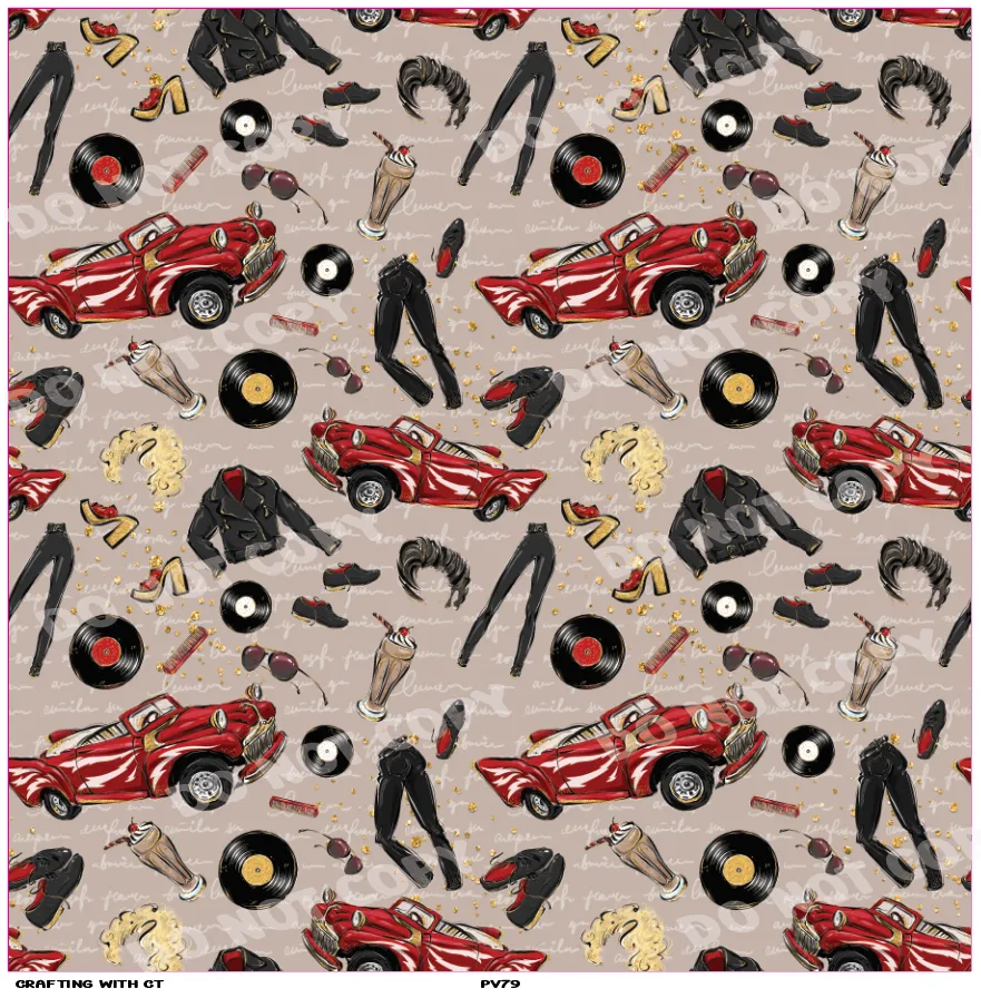 PV79 Grease Lightning vinyl sheet