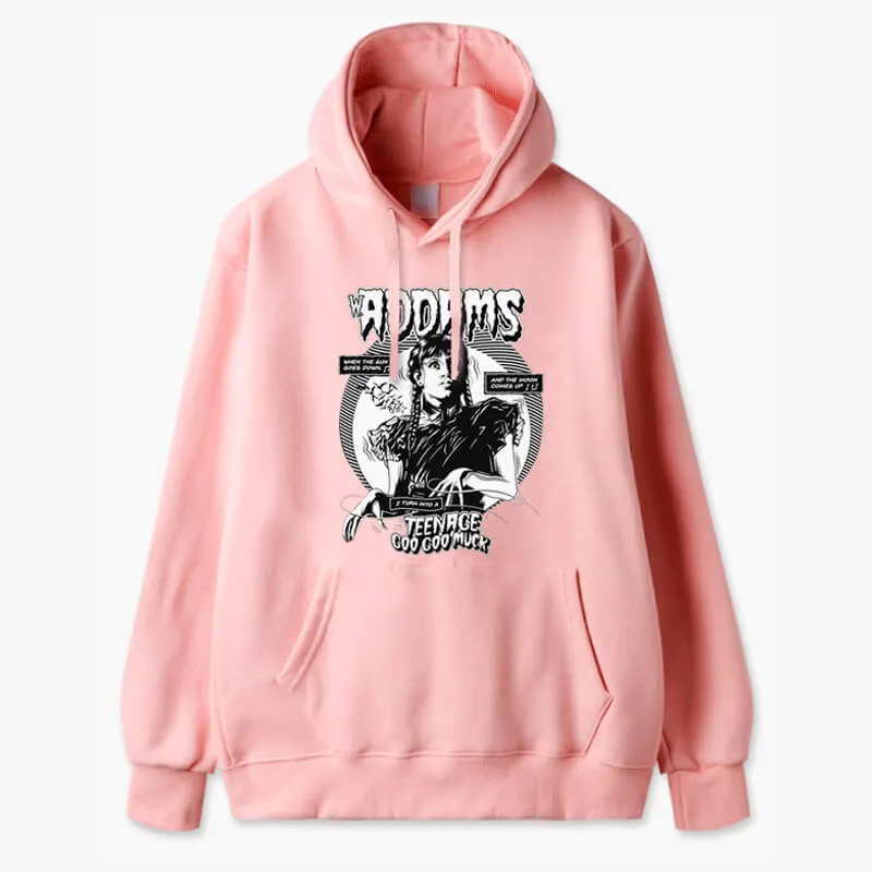Wednesday Addams Goo Goo Muck Hoodie